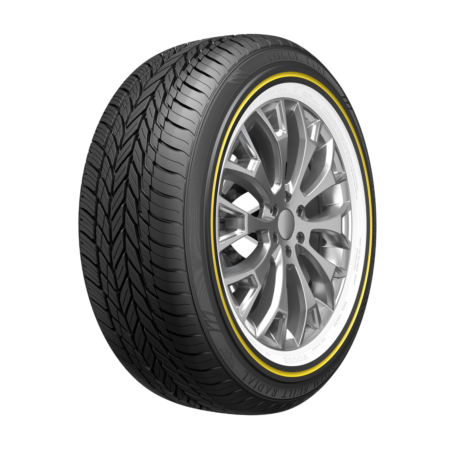 2 New 235/45R18 Vogue Custom Radial 98V GSWW XL 235 45 18 2354518