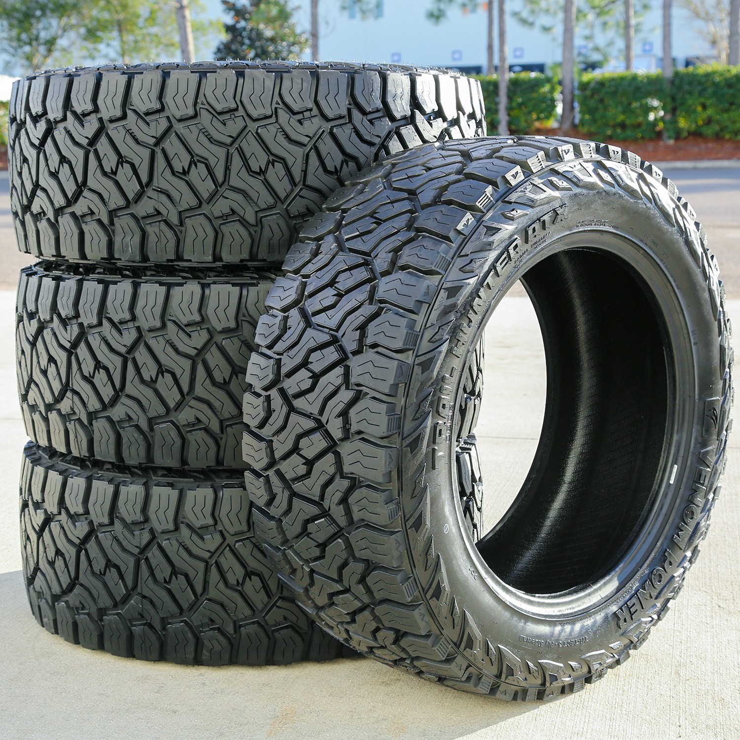 4 Tires Venom Power Trail Hunter ATX LT 35X12.50R20 Load E 10 Ply (RWL) AT A/T