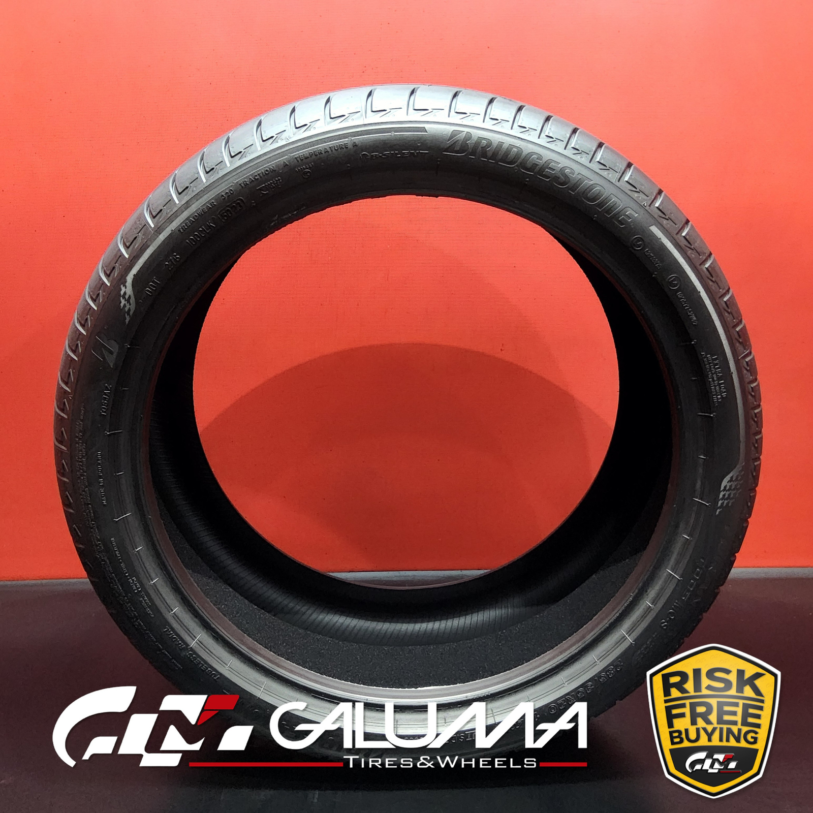 1 (One) Tire Bridgestone Turanza T005 MO-S 285/35R20 285/35R20 2853520 #87376