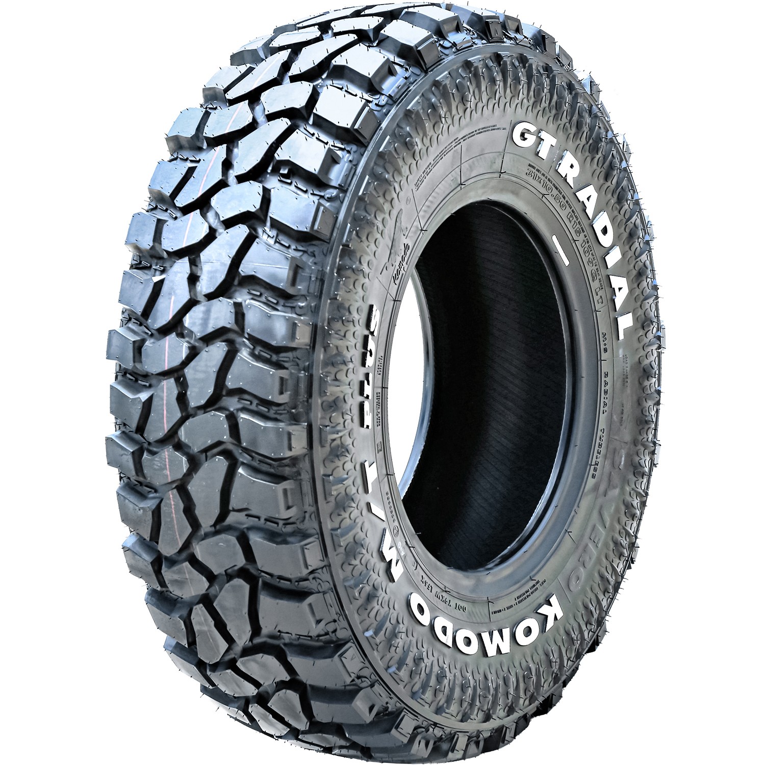 2 Tires GT Radial Savero Komodo M/T Plus LT 31X10.50R15 Load C 6 Ply MT Mud