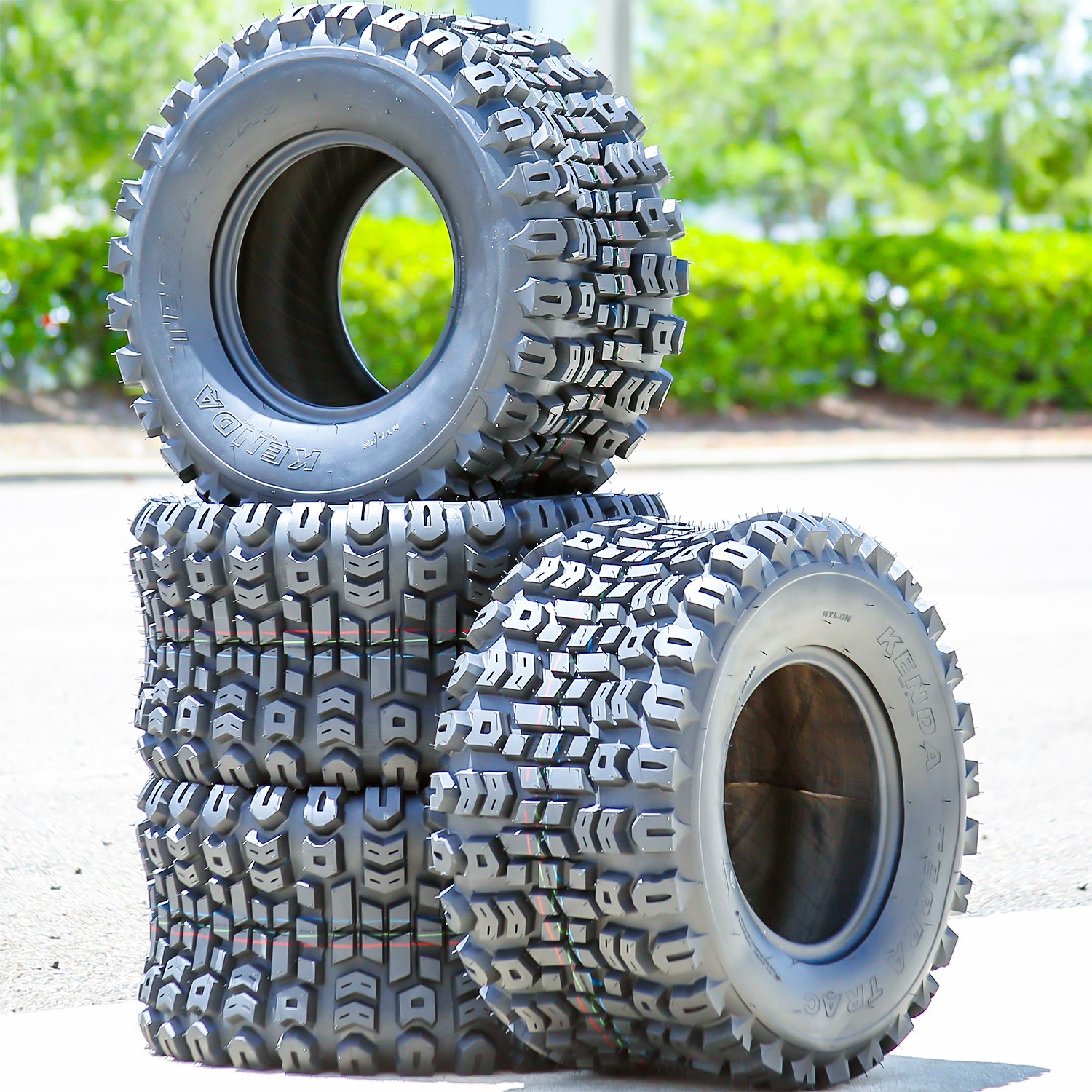 2 Tires Kenda K502 Terra Trac 25×10.00-12 25×10-12 25x10x12 4 Ply AT A/T ATV UTV