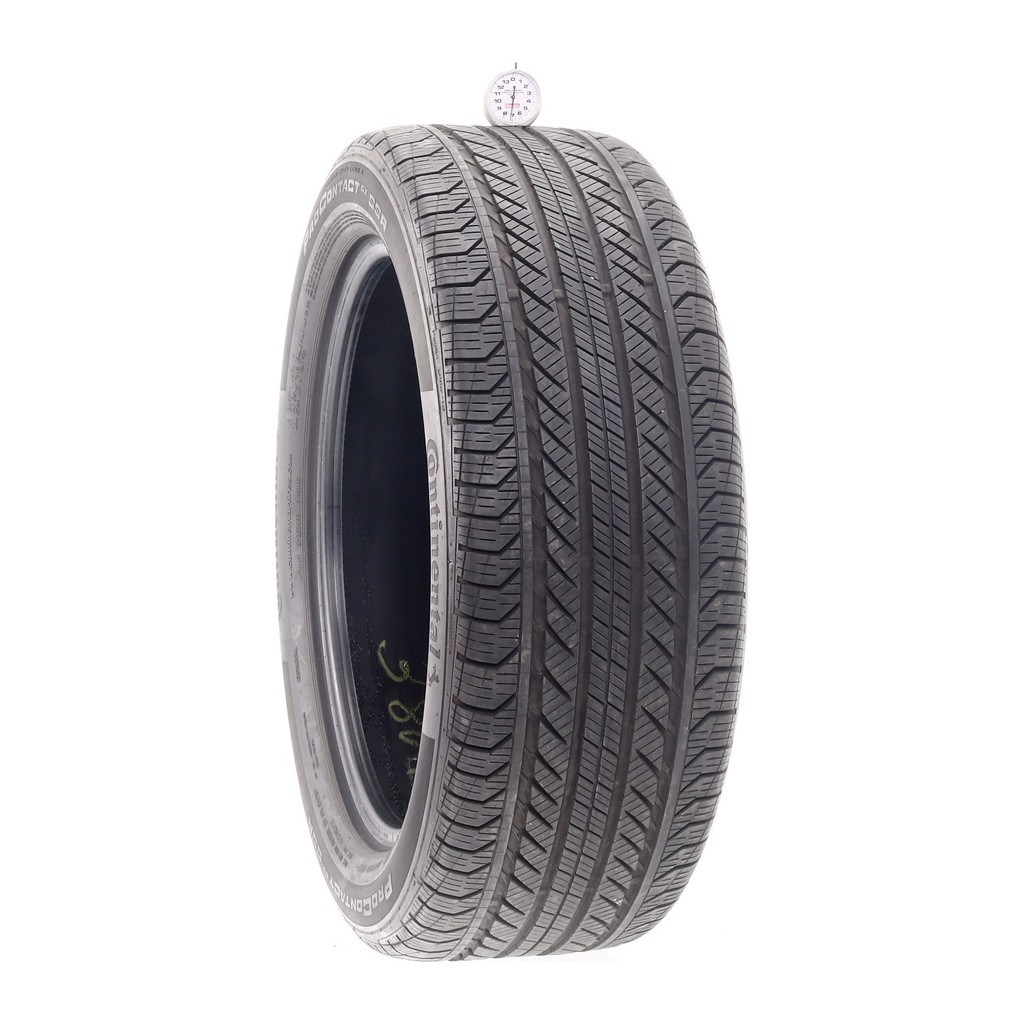 Set of (4) Used 235/50R19 Continental ProContact GX SSR MOE 99H – 6-7/32