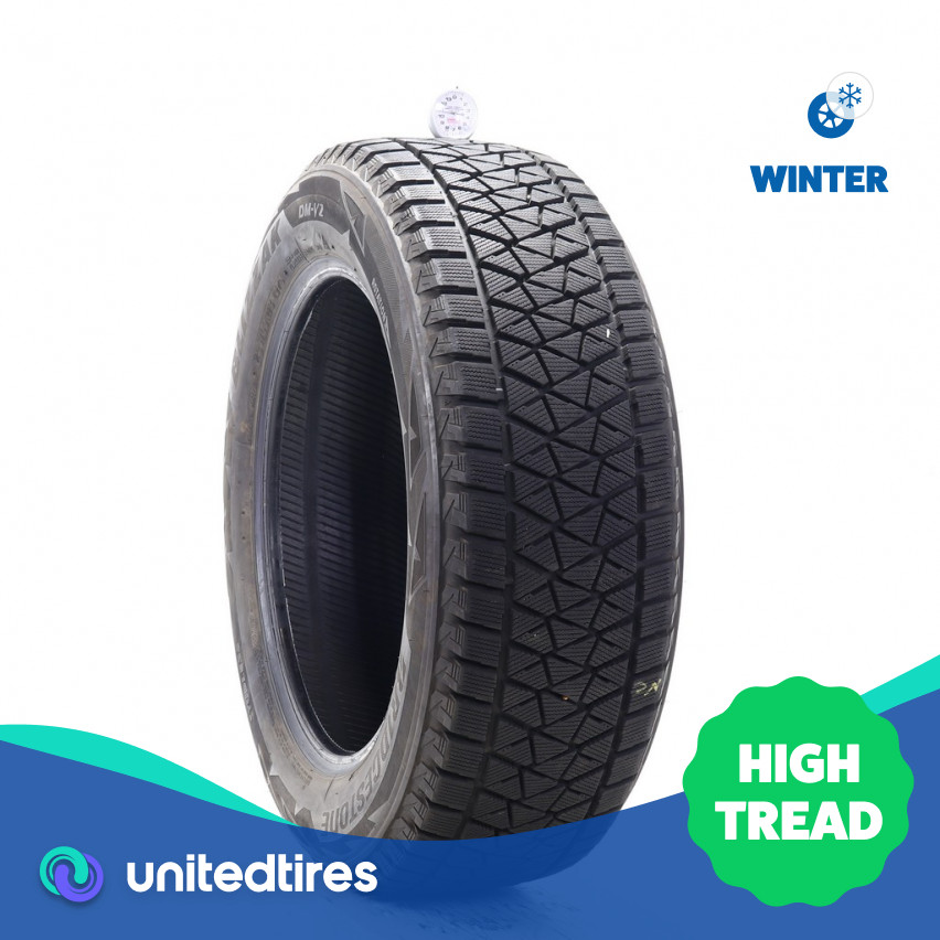 Used 235/60R18 Bridgestone Blizzak DM-V2 107S – 10.5/32
