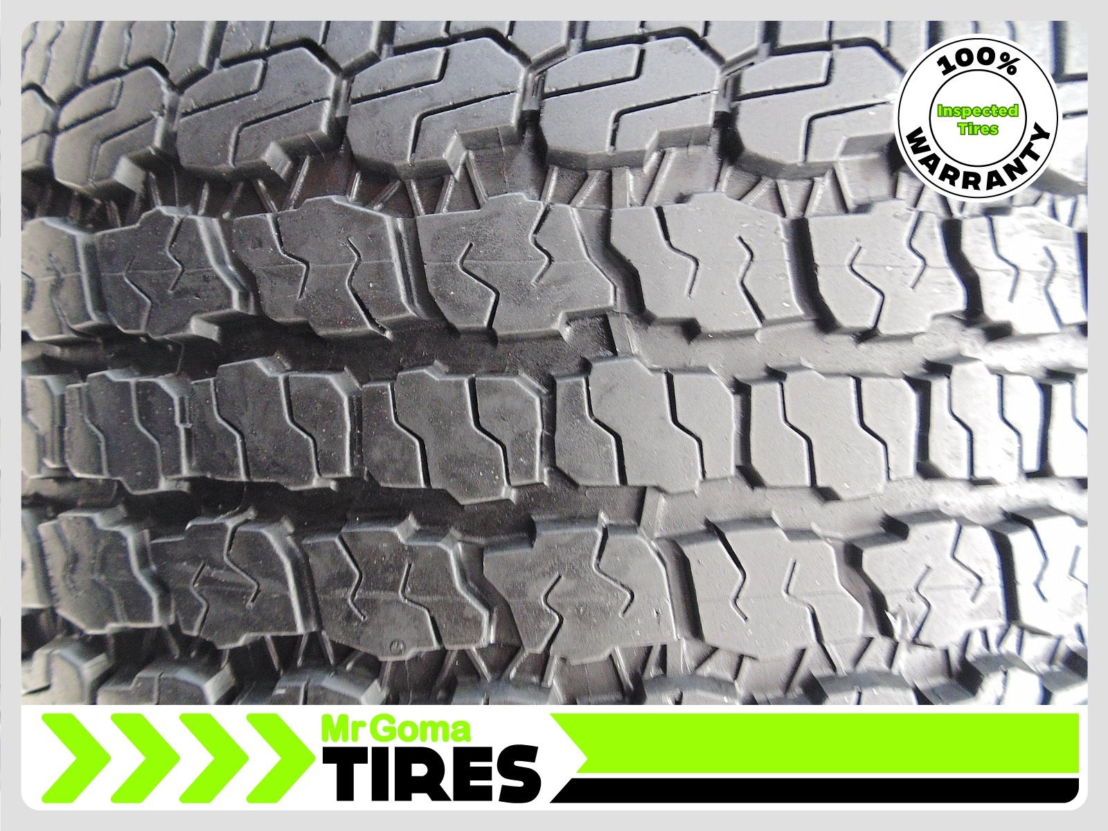 1 GOODYEAR WRANGLER TERRITORY AT 265/60R18 USED TIRE 9.6/32 TREAD 110H 2656018