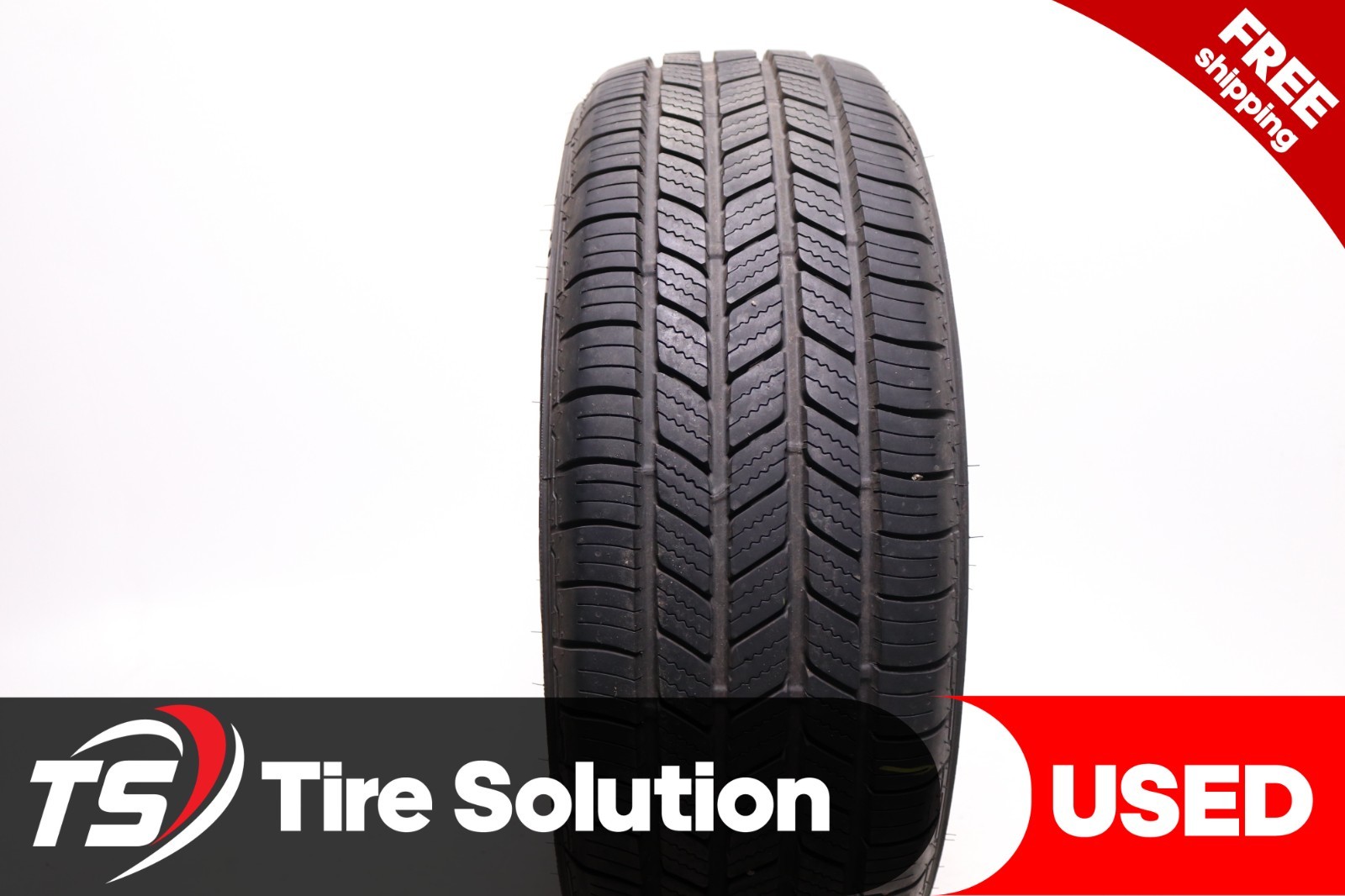 Set of 2 Used 235/60R18 Bridgestone Turanza EverDrive Enliten 107H – 10.5-11/32
