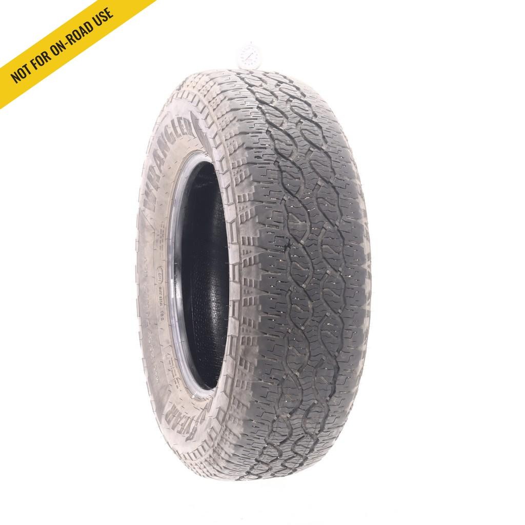 Set of (4) Used 255/70R17 Goodyear Wrangler Territory AT 112T – 8.5-9.5/32