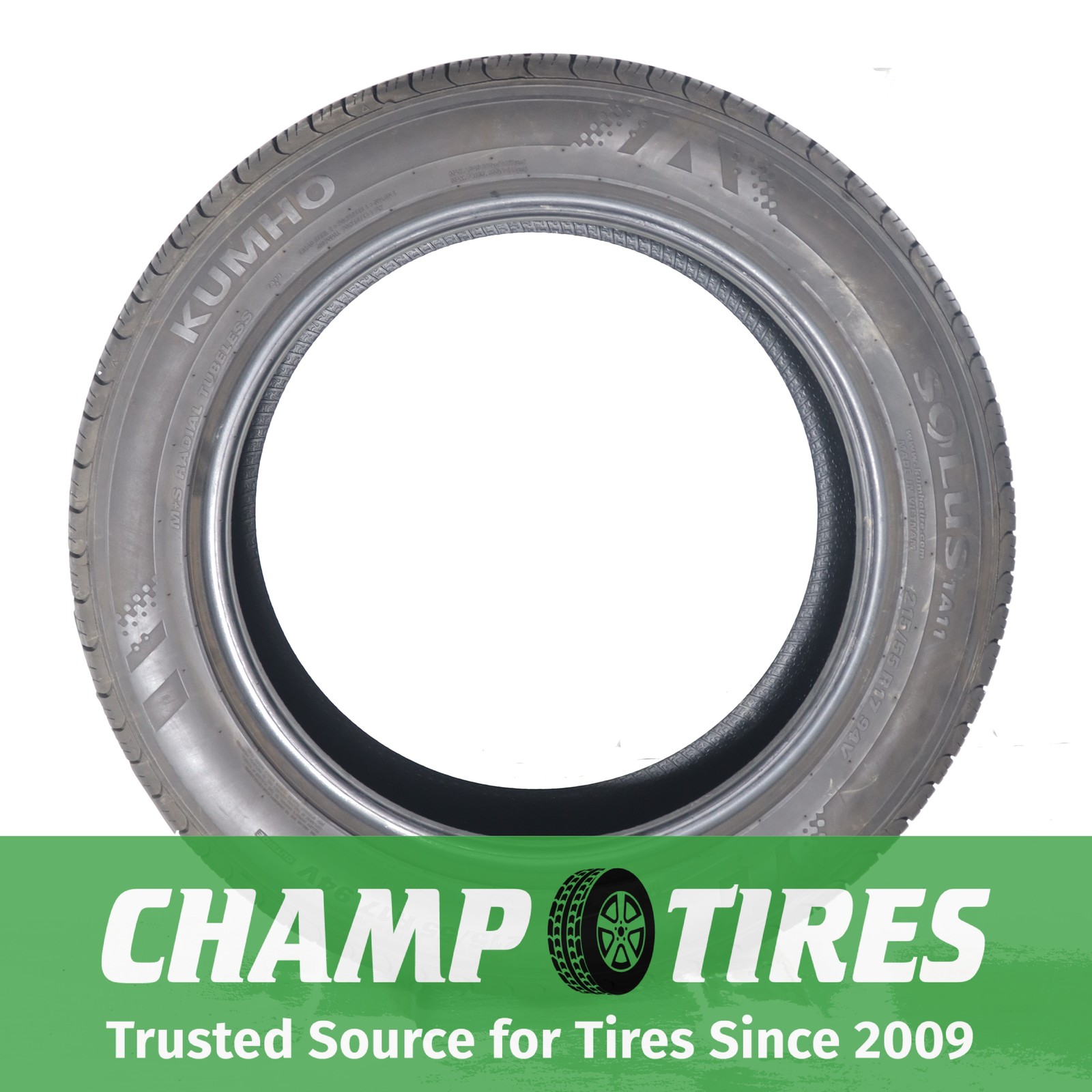 Kumho Solus TA11 215 55 17 94 V 9/32nds CRT10171