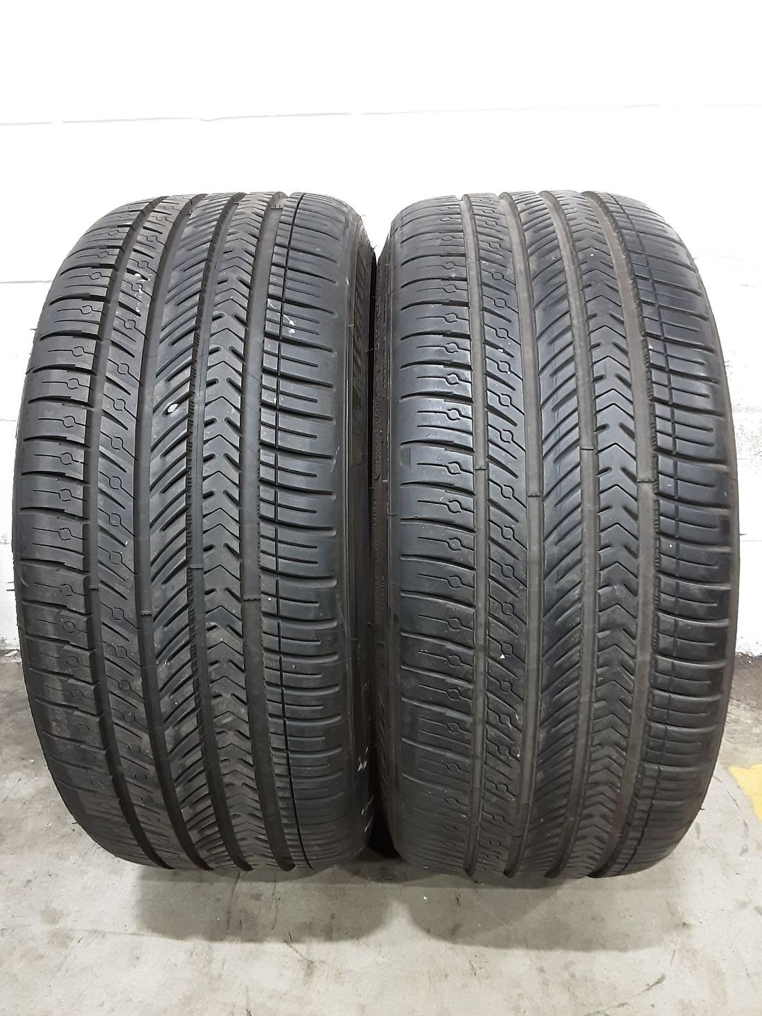 2x P255/35R21 Michelin Pilot Sport A/S 4 TO 9/32 98 W Used Tire 2553521