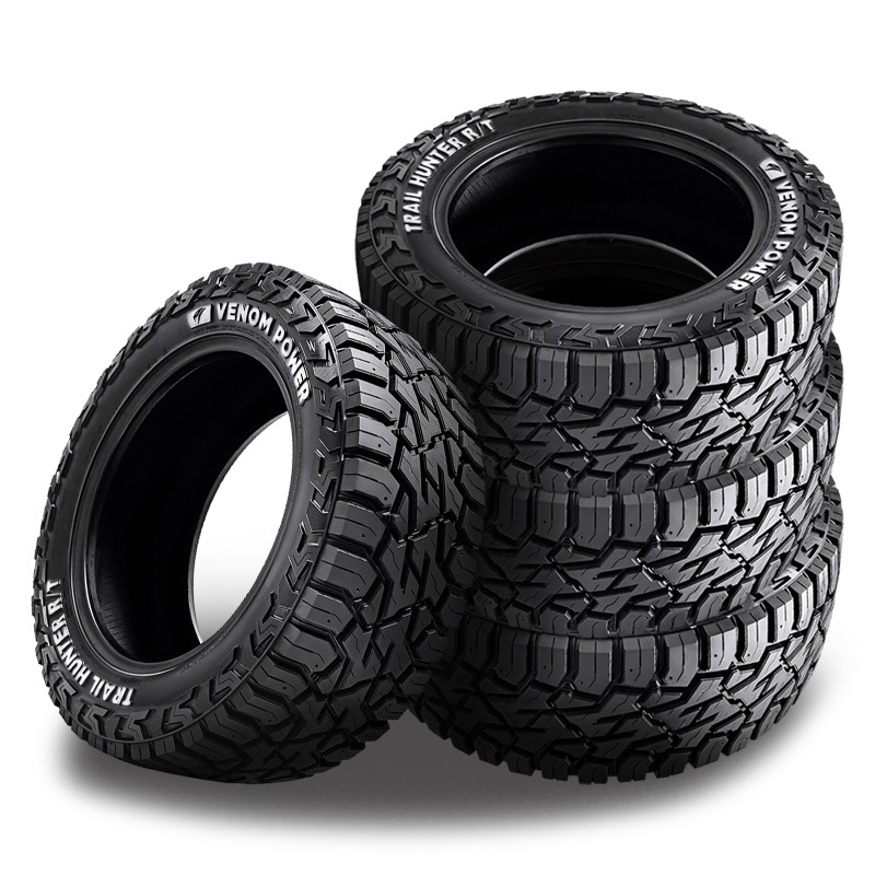 4 Venom Power Trail Hunter R/T RWL 33×12.5×20 119Q Mud On/Off-Road Load F 12 PLY