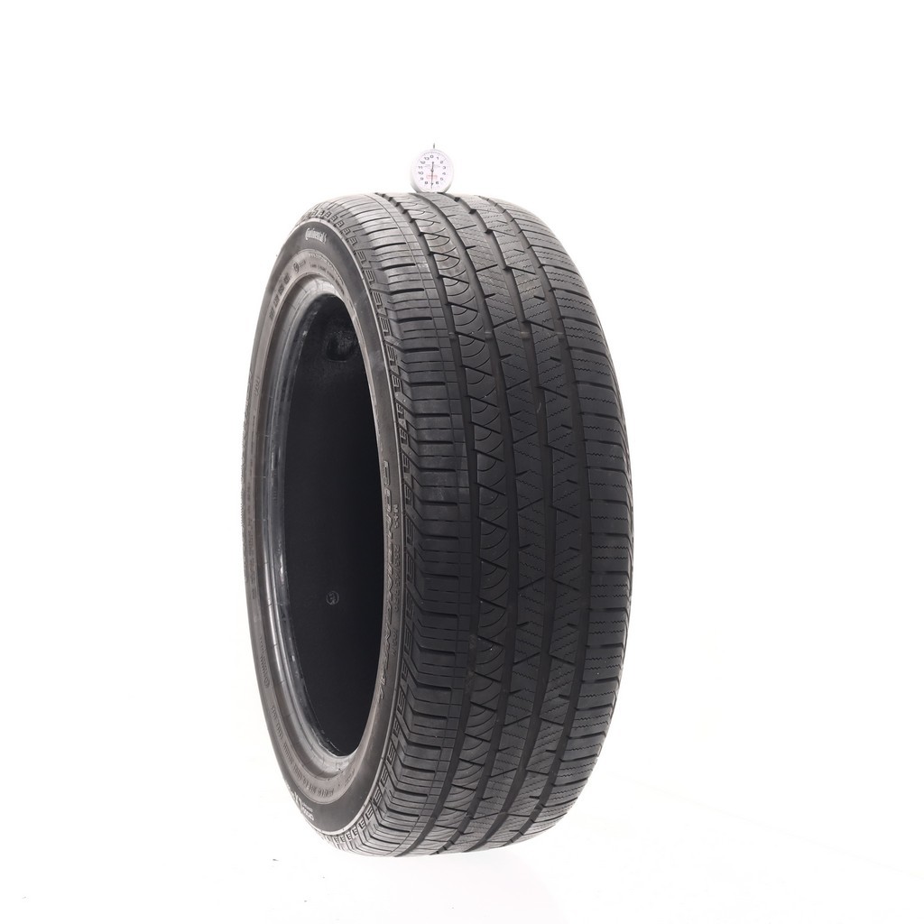 Set of (4) Used 255/45R20 Continental CrossContact LX Sport VOL 105H – 6.5-7/32