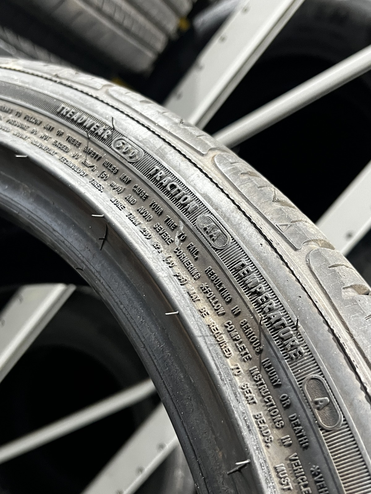 1 Goodyear Eagle F1 Asymmetric Run Flat TPC 245/40R20 95V DOT.0525 9/32 NO Patch