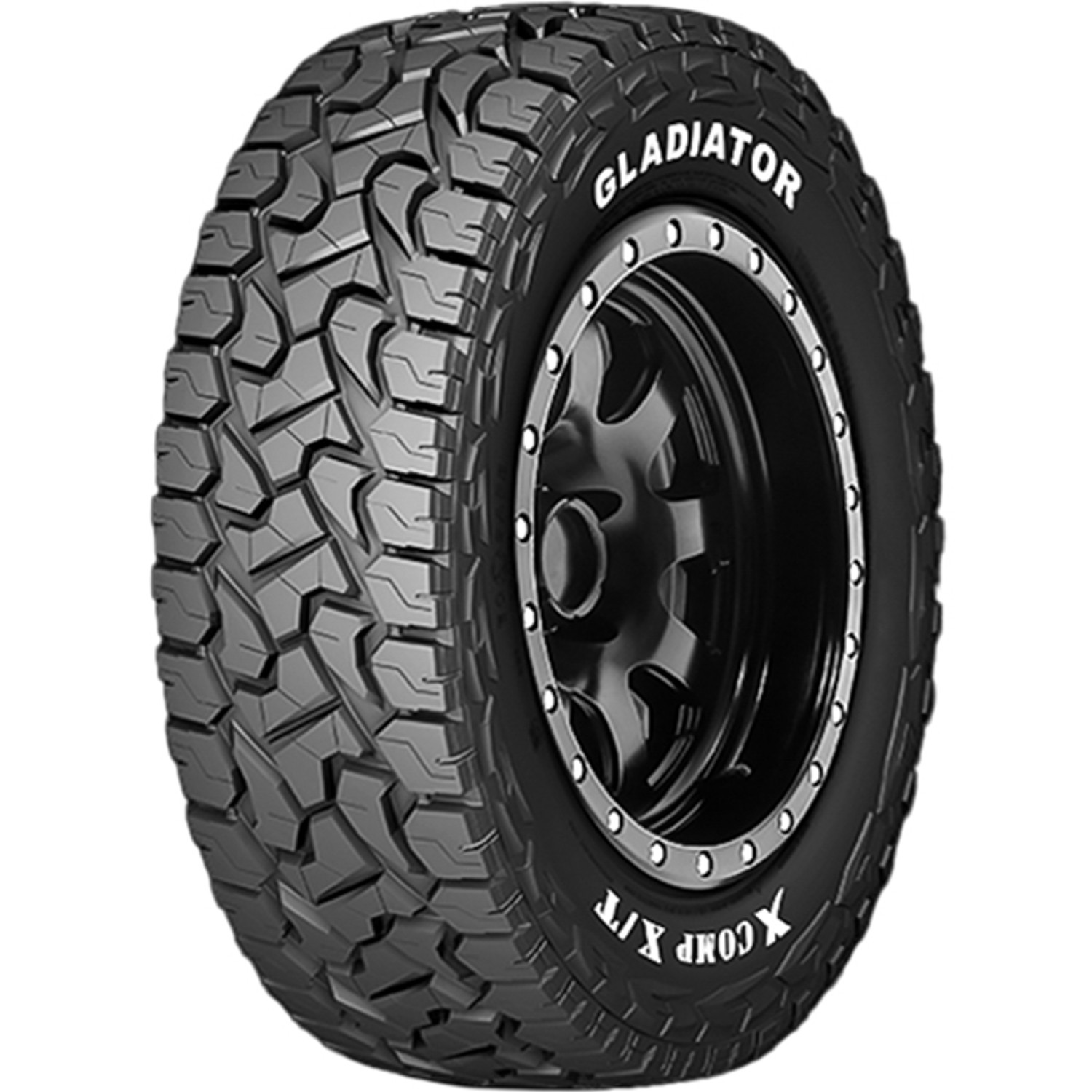 Tire 35X12.50R17 126Q E 10 Ply Gladiator X Comp X/T XT Extreme Terrain (RWL)
