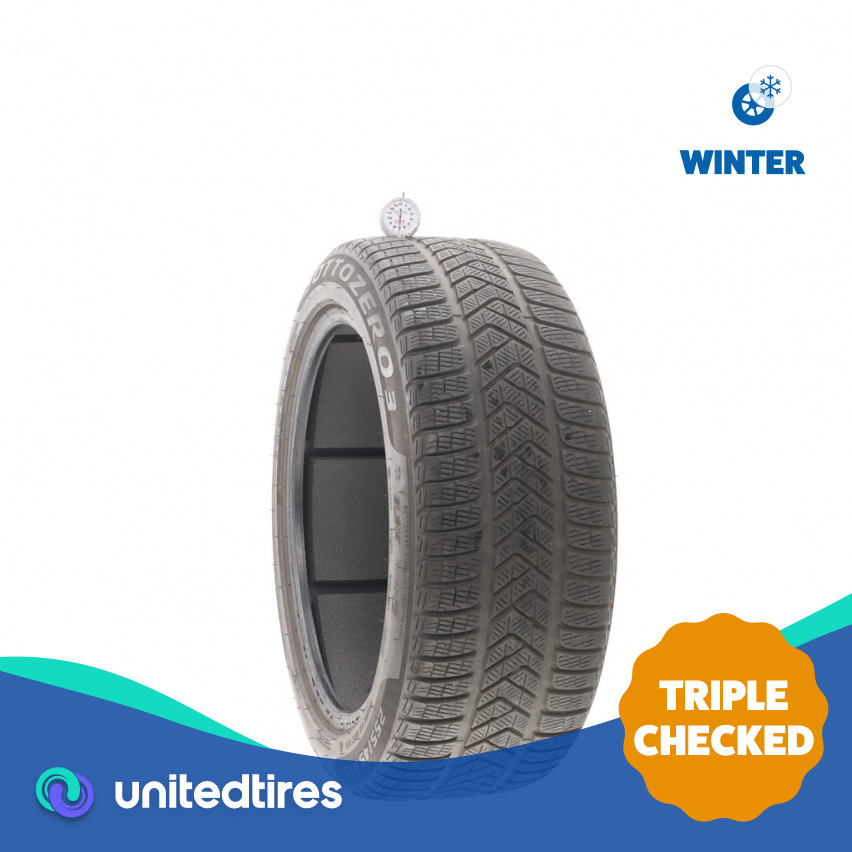 Used 255/45R19 Pirelli Winter Sottozero 3 TO ELECT PNCS 104W – 7/32