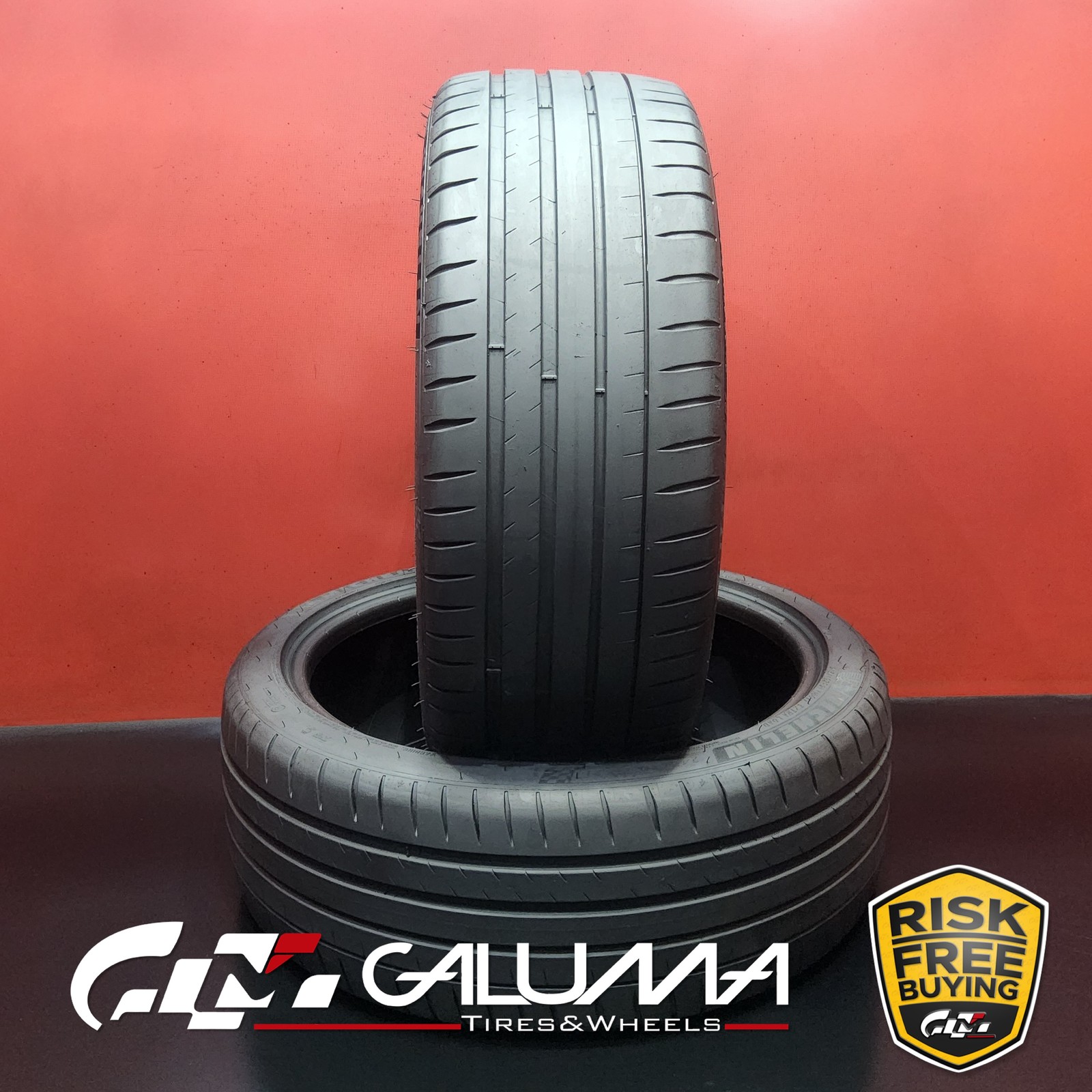 Set of 2 Tires Michelin Pilot Sport 4S XL 245/40ZR21 245/40/21 No Repairs #95687