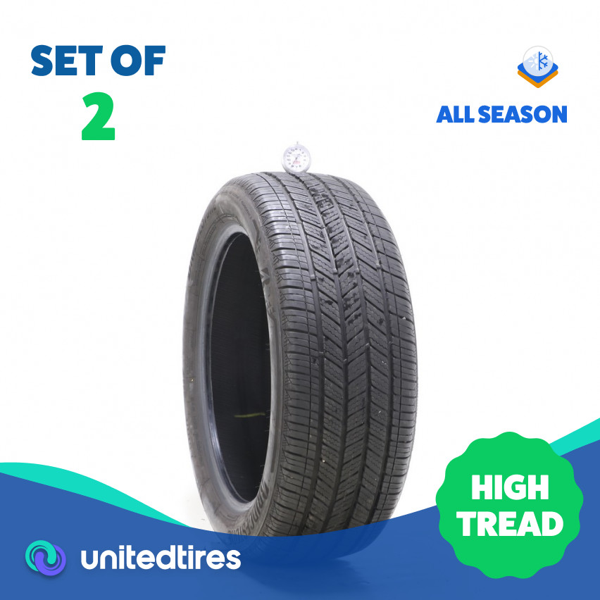 Set of (2) Used 215/50R18 Bridgestone Turanza LS100 92H – 8/32