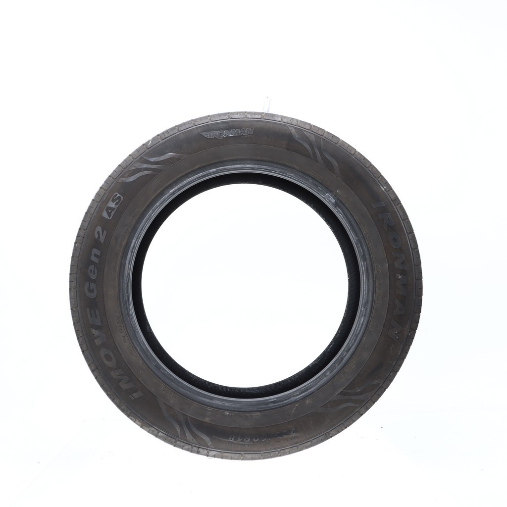 Set of (4) Used 225/60R18 Ironman IMove Gen 2 AS 100V – 6-7/32