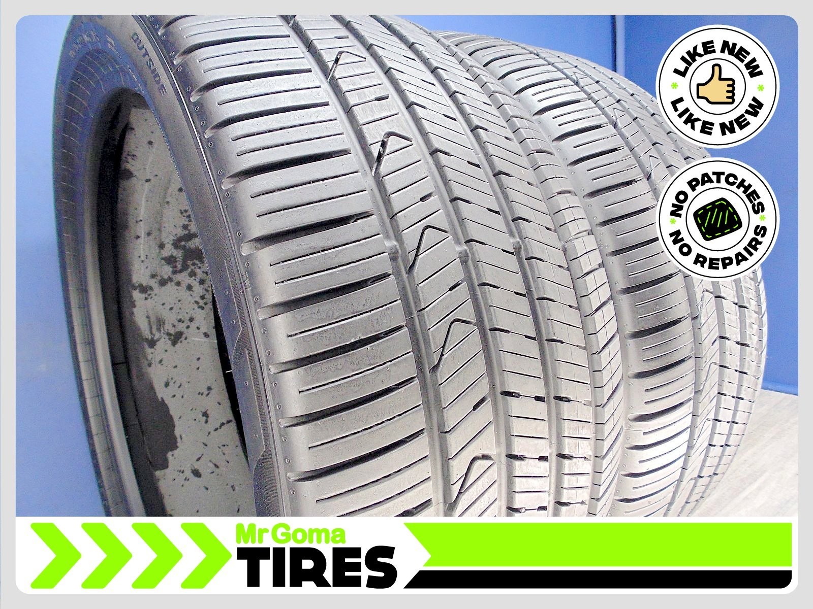2 PIRELLI SCORPION ZERO AS PLUS 3 ELECT 285/35R22 USED TIRES 9.1/32TREAD 2853522