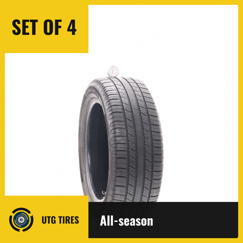 Set of (4) Used 215/55R17 Michelin Defender 2 94H – 7.5/32