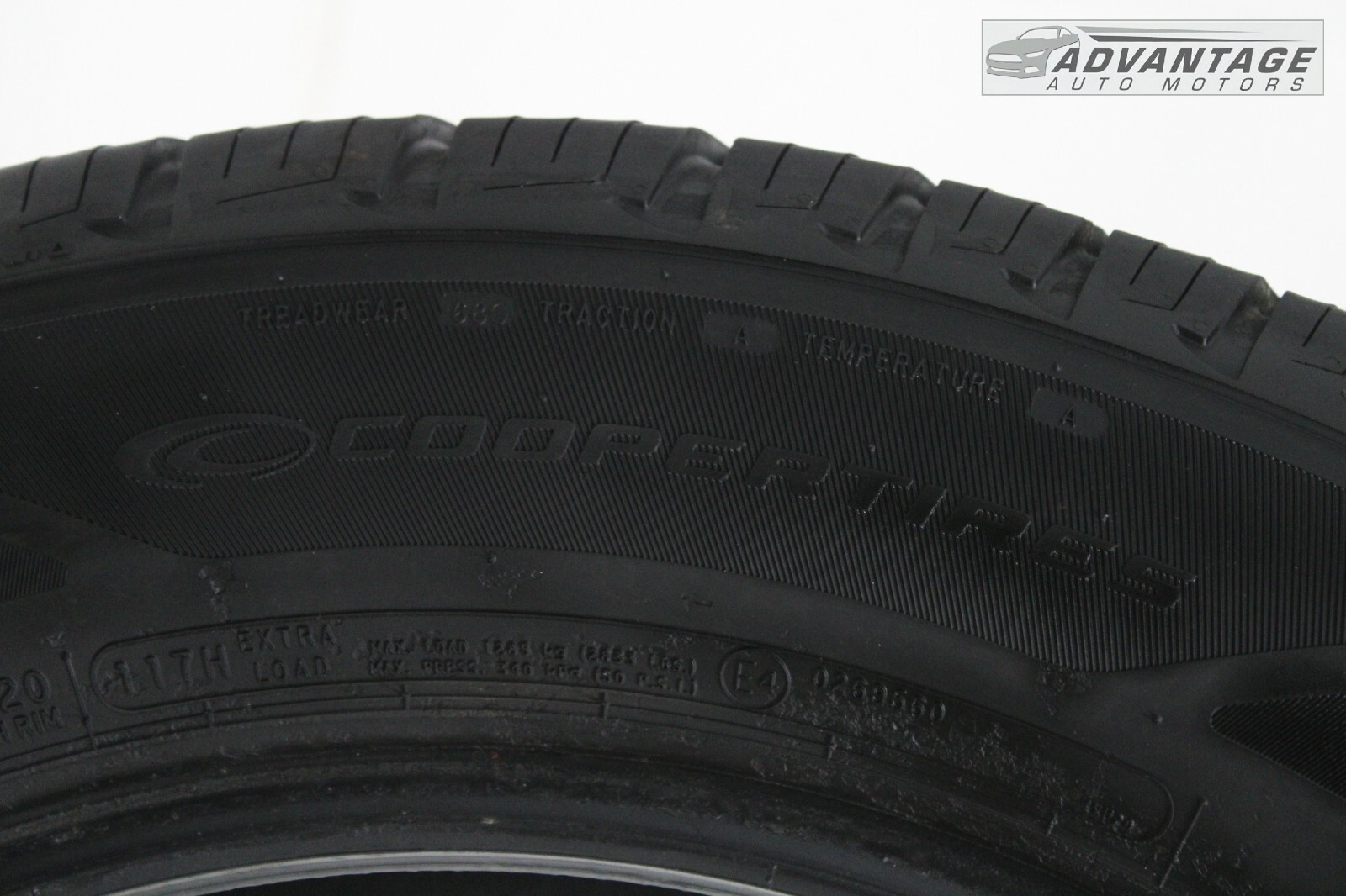 2015-2020 CHEVY SUBURBAN TIRE COOPERTIRES ENDEAVOR PLUS 275/55 R20 NDS 8/32 OEM