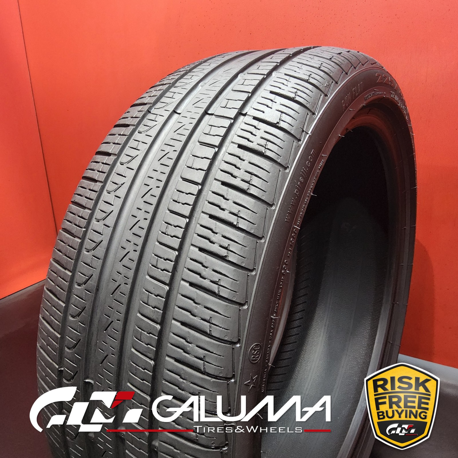 1 (One) Tire Pirelli Cinturato P7 All Season Run Flat 225/40R18 225/40/18 #93860