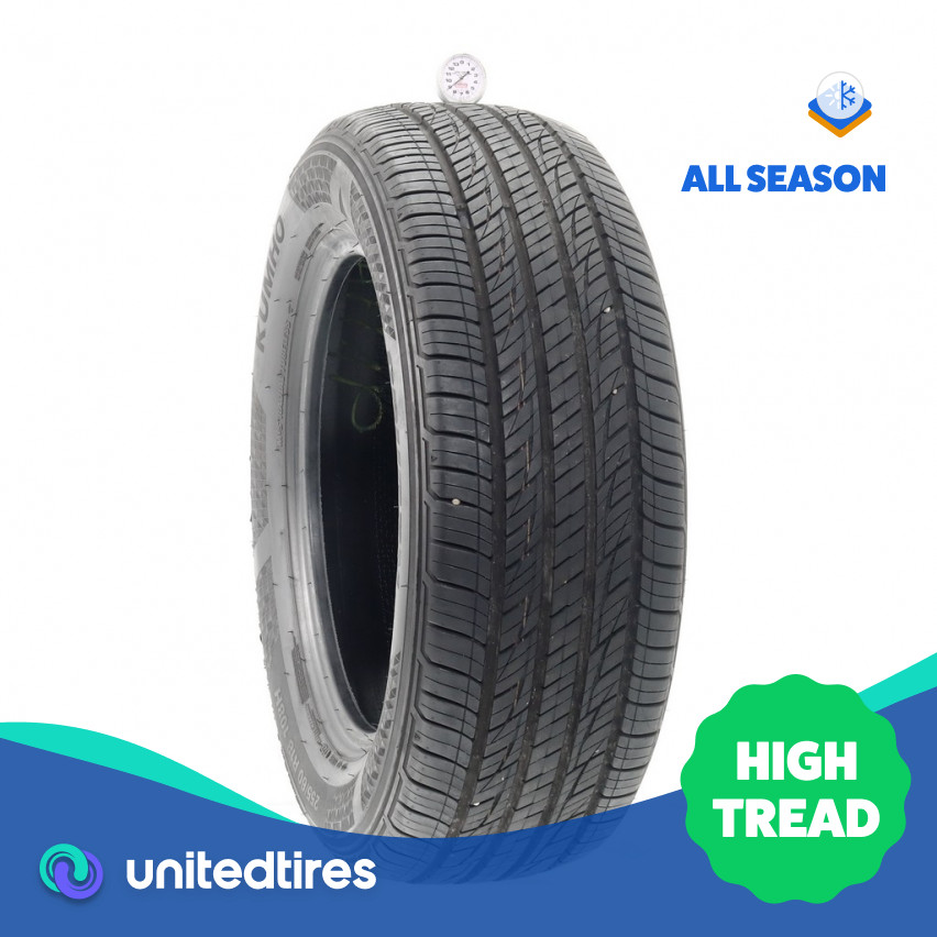Used 255/60R18 Kumho Crugen HP71 108H – 9/32