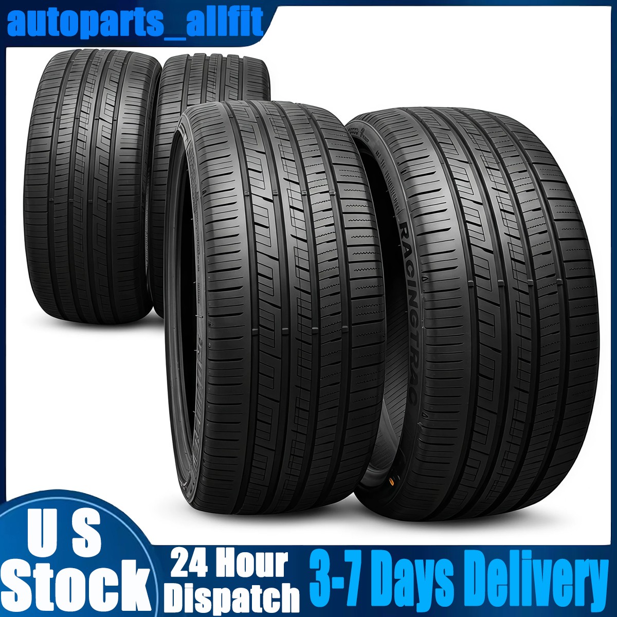 4 Tires 245/45 ZR17 245/45 R17 99W XL AS A/S All Season Performance Tires US