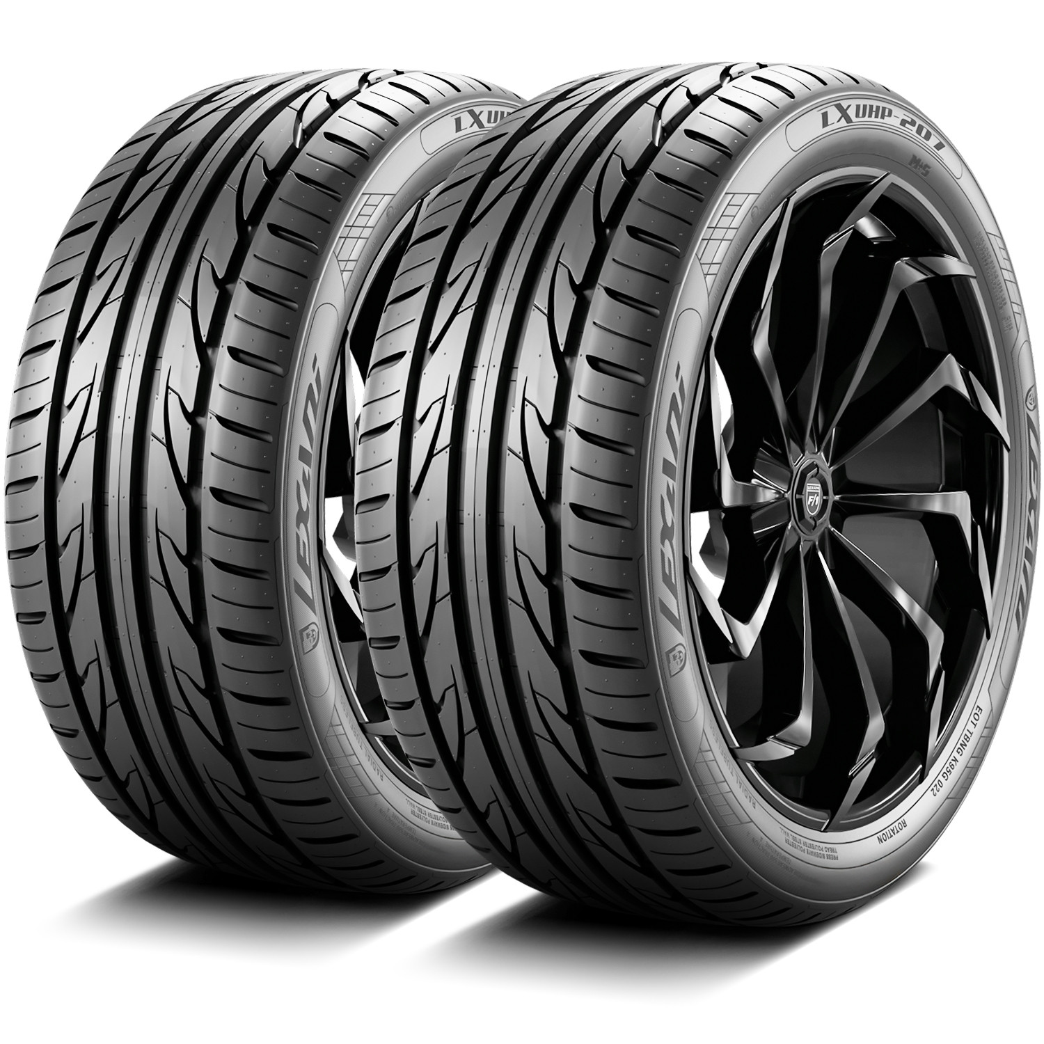 4 Tires Lexani LXUHP-207 215/55ZR17 215/55R17 98W XL High Performance