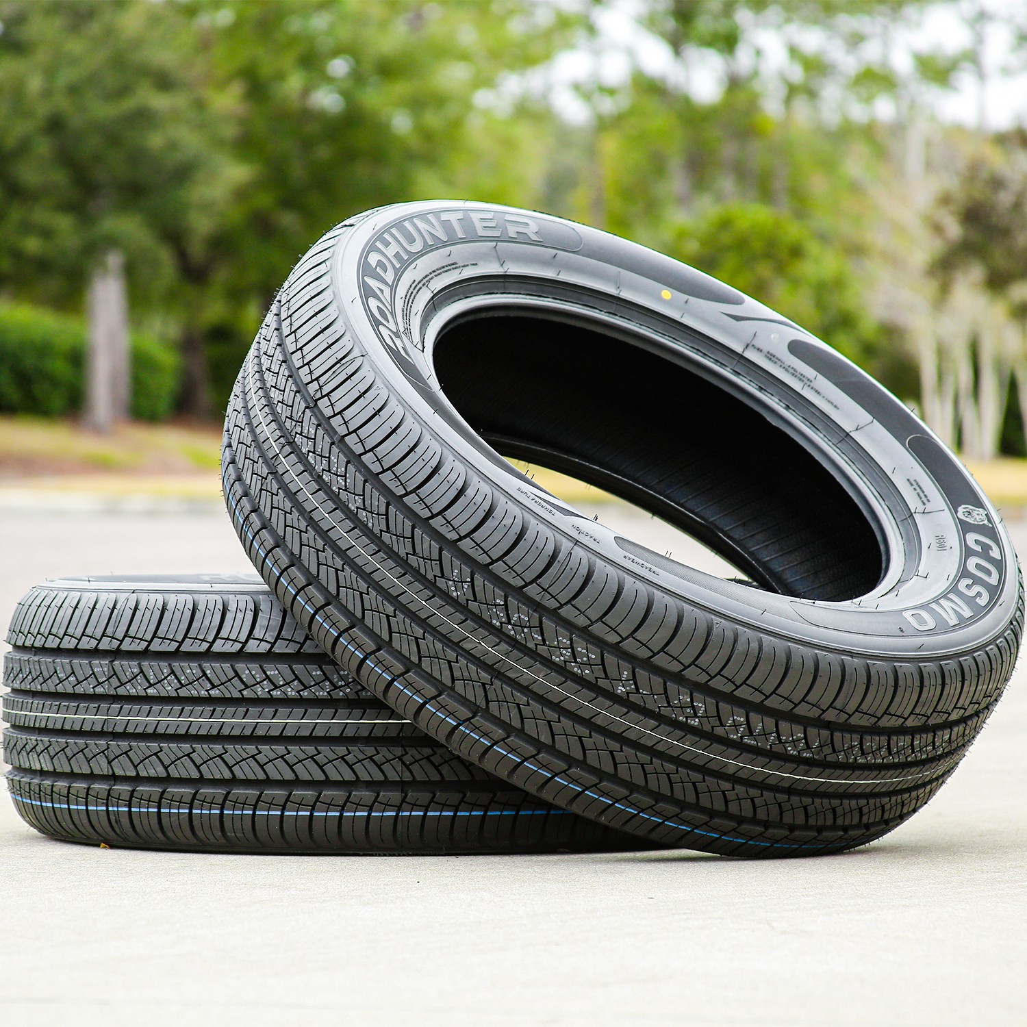 4 Tires Cosmo RoadHunter 225/55R19 99V AS A/S All Season