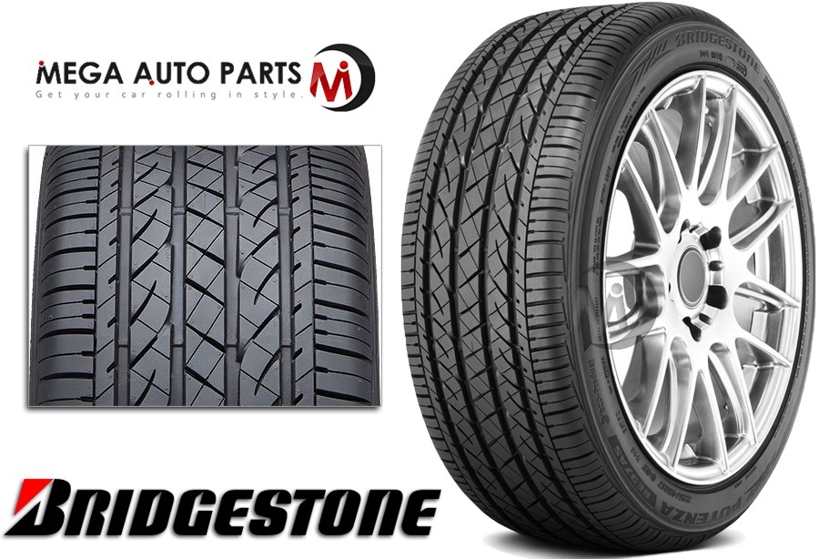 1 Bridgestone POTENZA RE97AS RFT 225/55R17 95V Run Flat All Season 55K Mileage