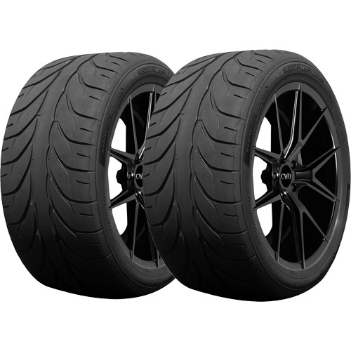(QTY 2) 235/40ZR17 Kenda Vezda UHP KR20A 90W SL Black Wall Tires