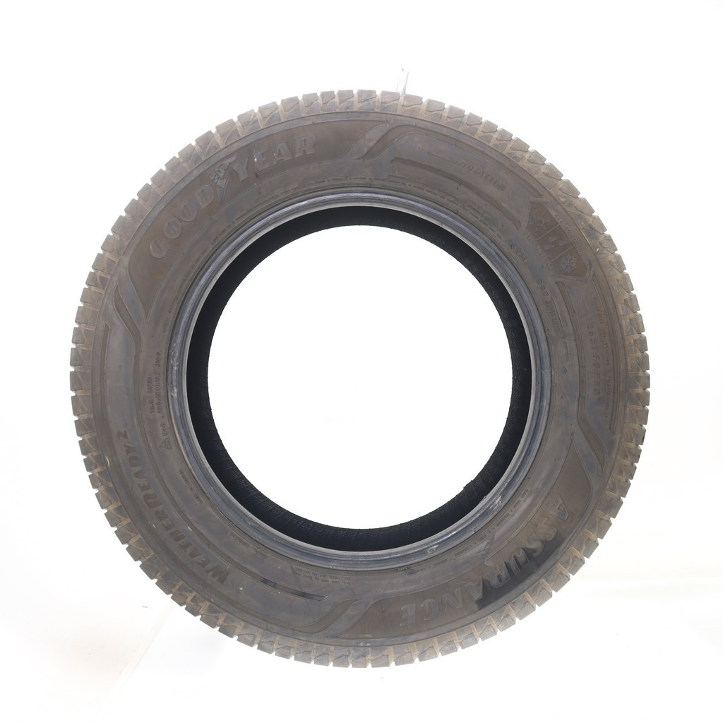 Set of (4) Used 265/60R18 Goodyear Assurance WeatherReady 2 110V – 6.5-8/32