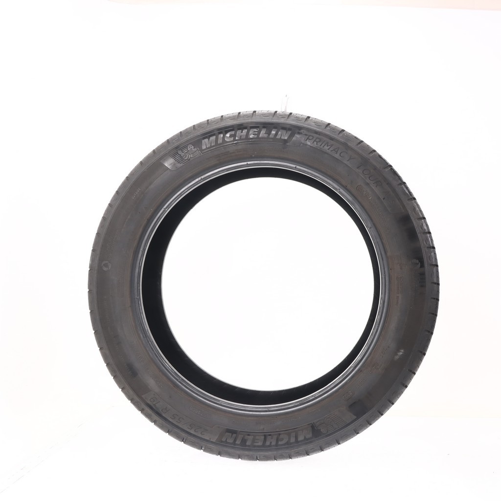 Set of (4) Used 225/55R19 Michelin Primacy Tour A/S 99V – 5.5-7/32 (1A92C)