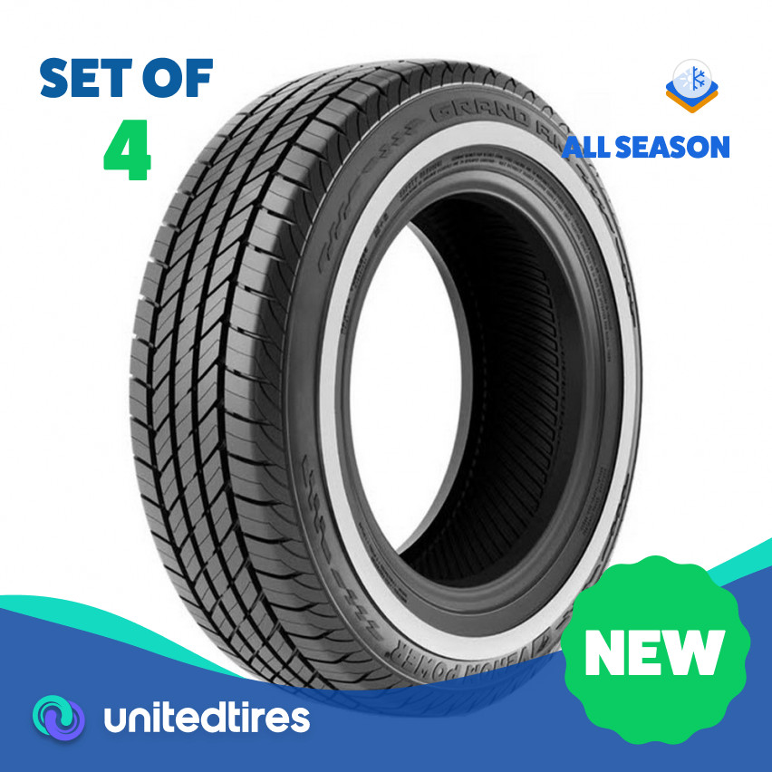 Set of (4) New 175/75R14 Venom Power Grand AM 86S