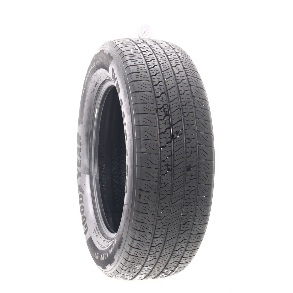 Set of (4) Used 275/60R20 Goodyear Wrangler Territory HT 115H – 8-9/32