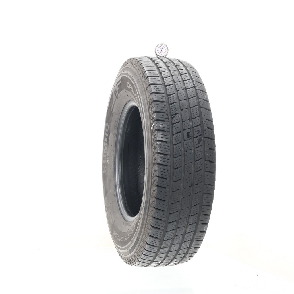 Used LT 245/75R16 Kumho Crugen HT55 120/116S – 7.5/32