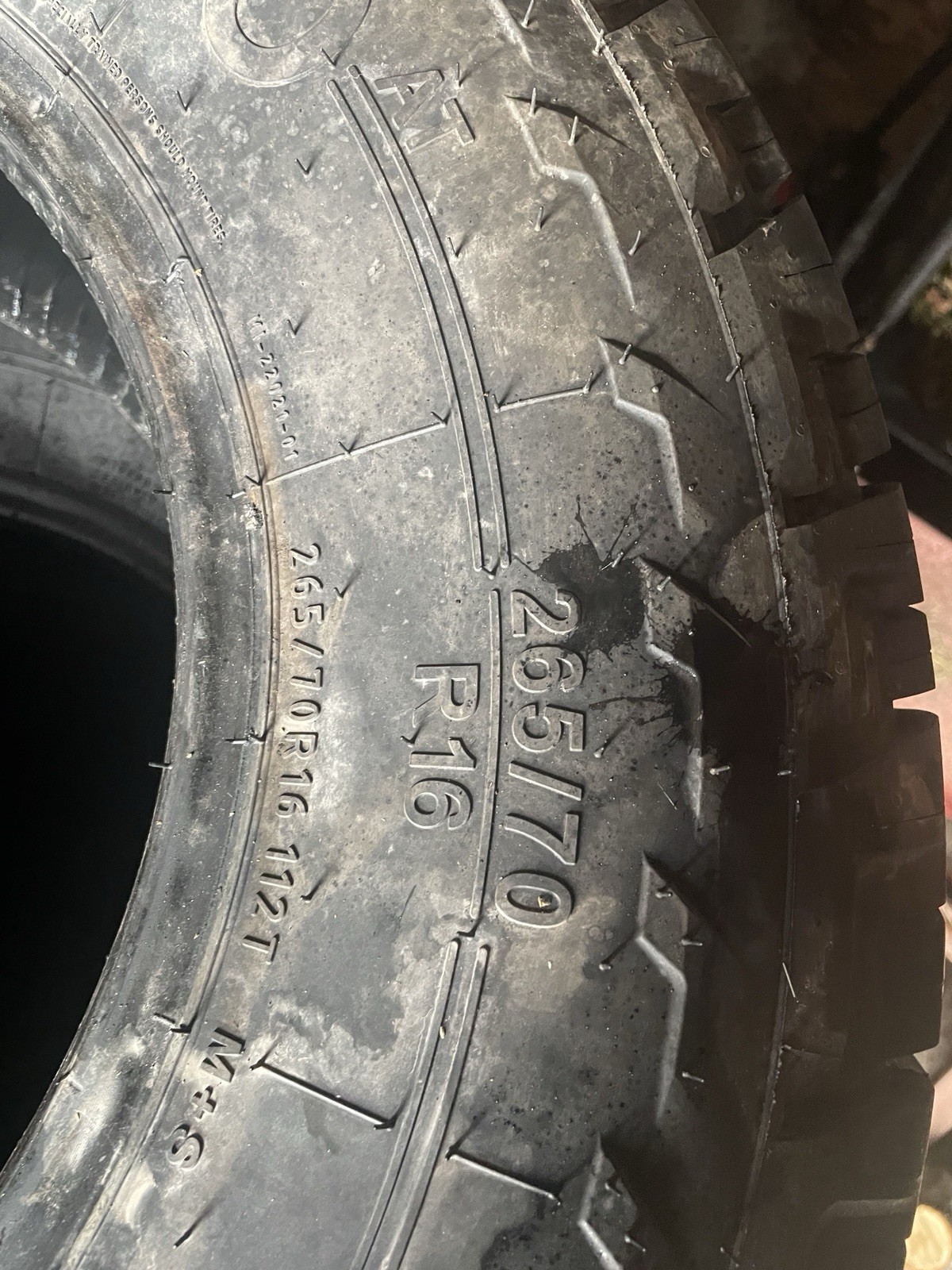 Set of 4 Uniroyal Laredo A/T Tires (265/70R16) – Local Pickup Only