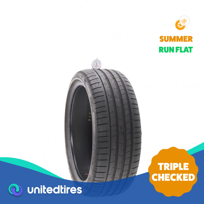 Used 225/40R19 Pirelli P Zero PZ4 Run Flat 93Y – 7/32