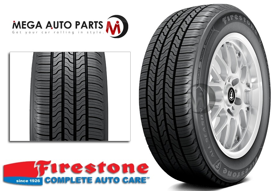 1 New Firestone All Season 235/55R19 101H Touring Tires 55,000 Mile Warranty