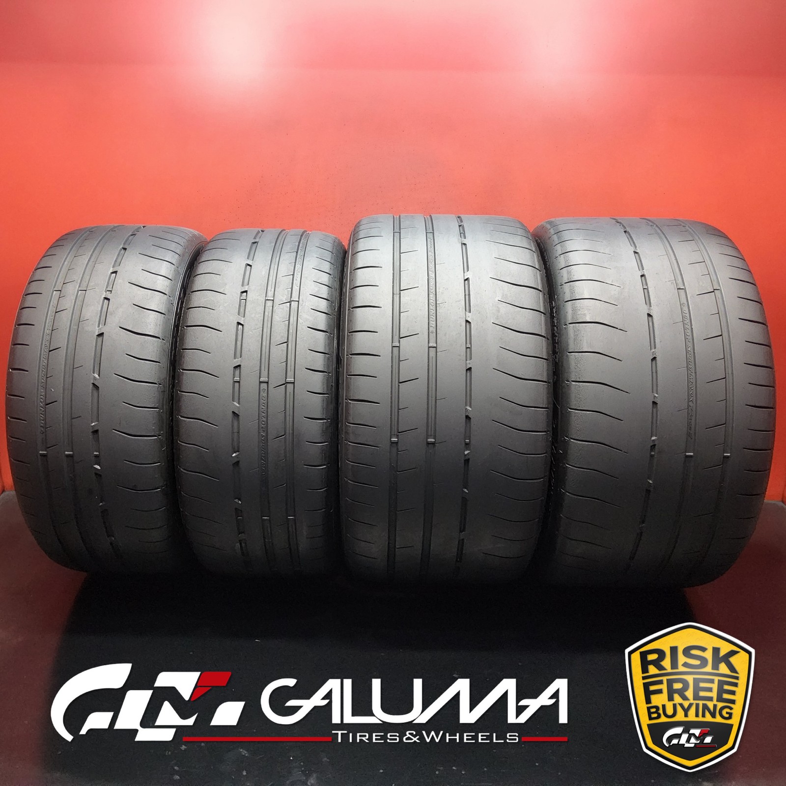 Set of 4 Tires Dunlop Sport Maxx Race 2 265/35ZR20 & 325/30ZR21 No Patch #93563