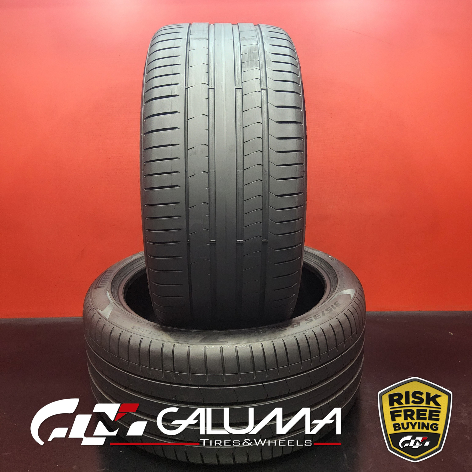 Set of 2 Tires Pirelli P Zero PZ4 Run Flat 315/35R21 315/35/21 3153521 #85810