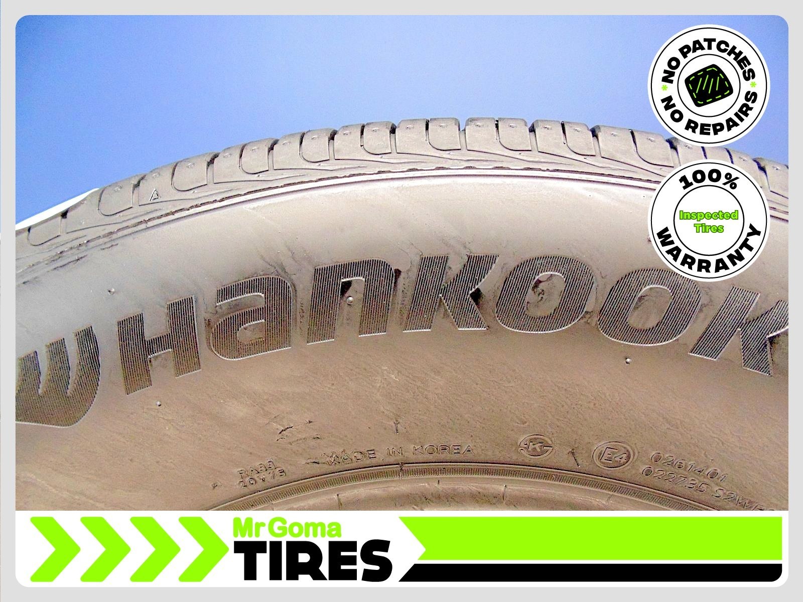 2 HANKOOK DYNAPRO HP2 KONTROL 235/65R17 USED TIRES 7.5/32 TREAD NO PATCH 2356517