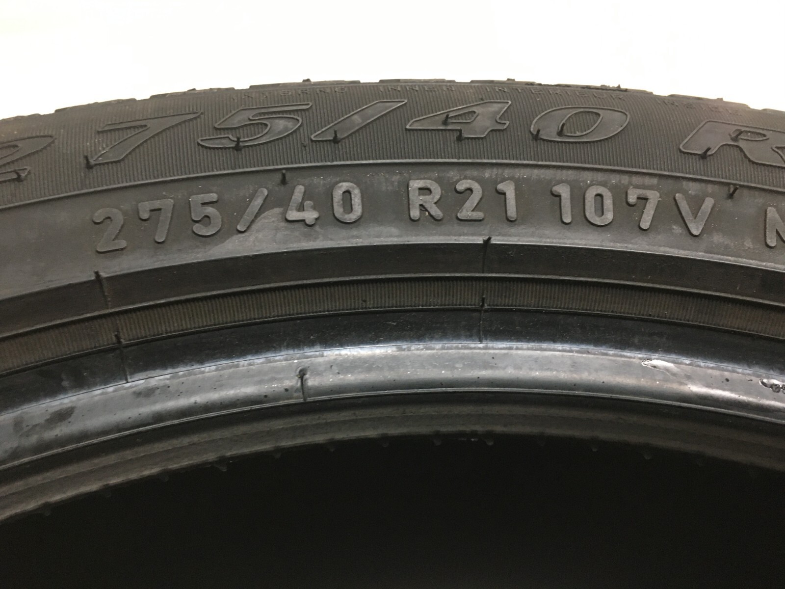[1] PIrelli Scorpion Verde All Season P275/40R21 275 40 21 Tire 7.5-8.25/32