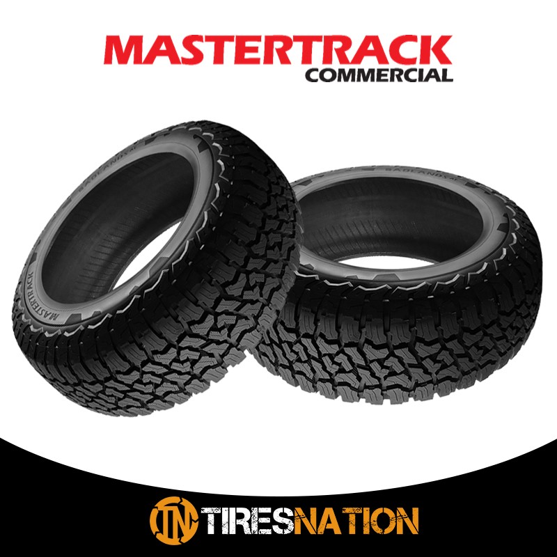 (1) New Mastertrack Badlands AT LT265/70R18 10PR Tires