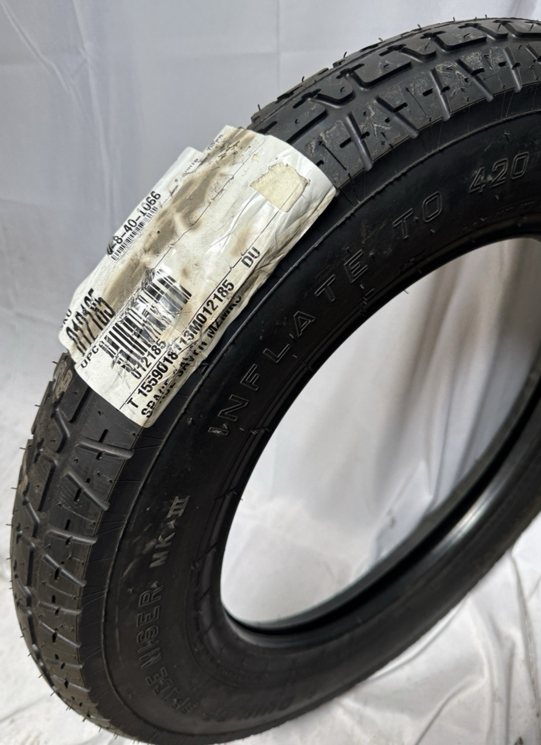 1 – T 155/90 D 18 Dunlop 113 M Temporary Use Only Spare NEW TIRE
