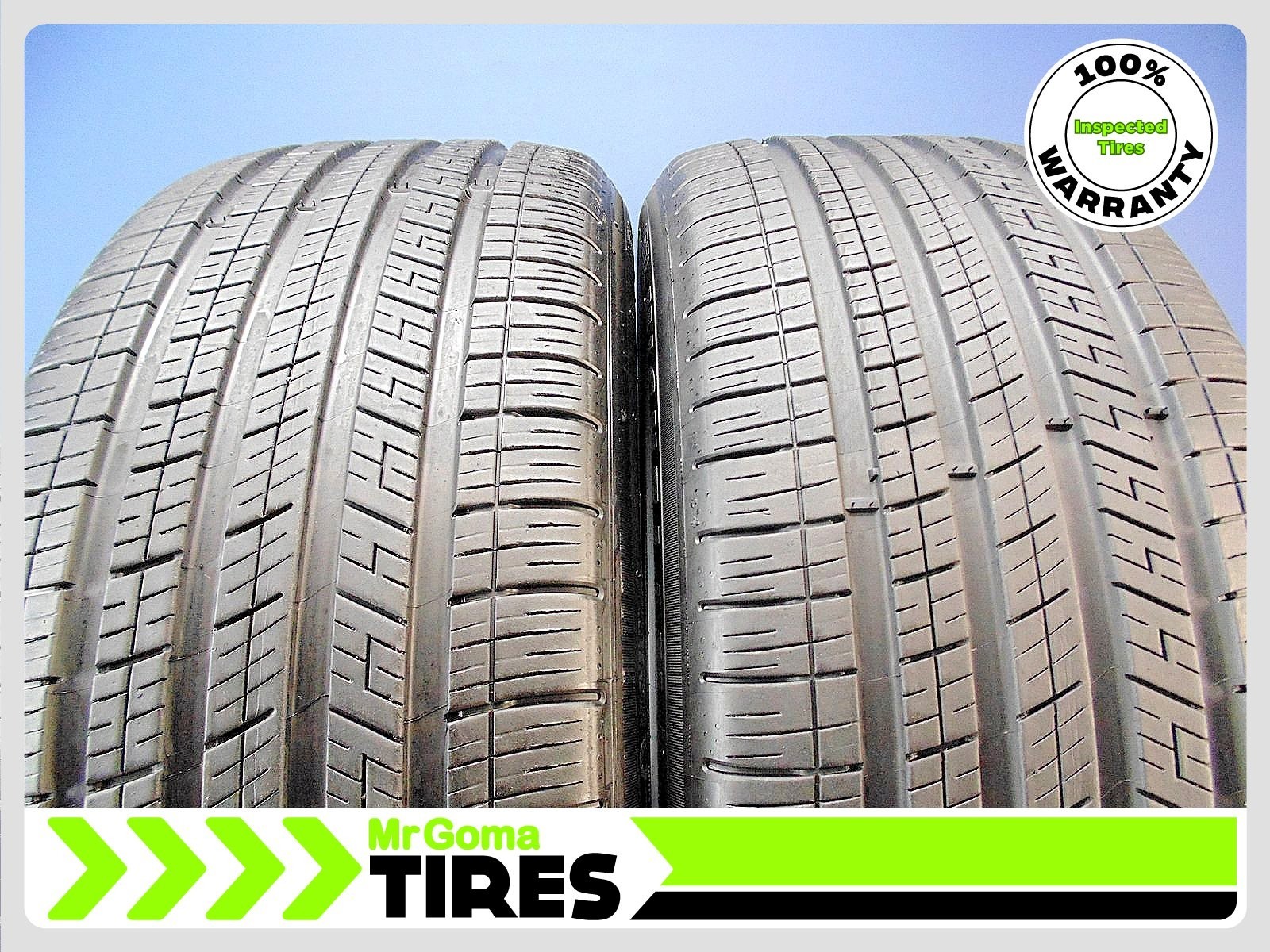 2 Michelin Pilot Sport All Season 4 NEO XL 255/45R21 106V Tread 7/32 22554521