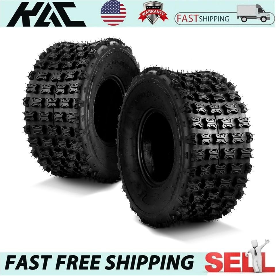2pcs ATV UTV Tires 6 Ply 22x10x9 22 10 9 22×10-9 All Terrain Tubeless