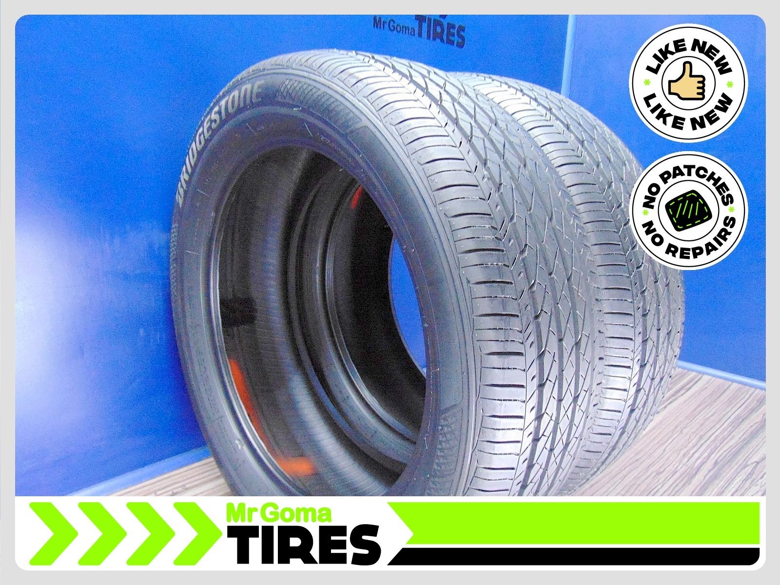 2 BRIDGESTONE TURANZA EL440 215/55R18 USED TIRES 85% LIFE NO PATCH 95H 2155518