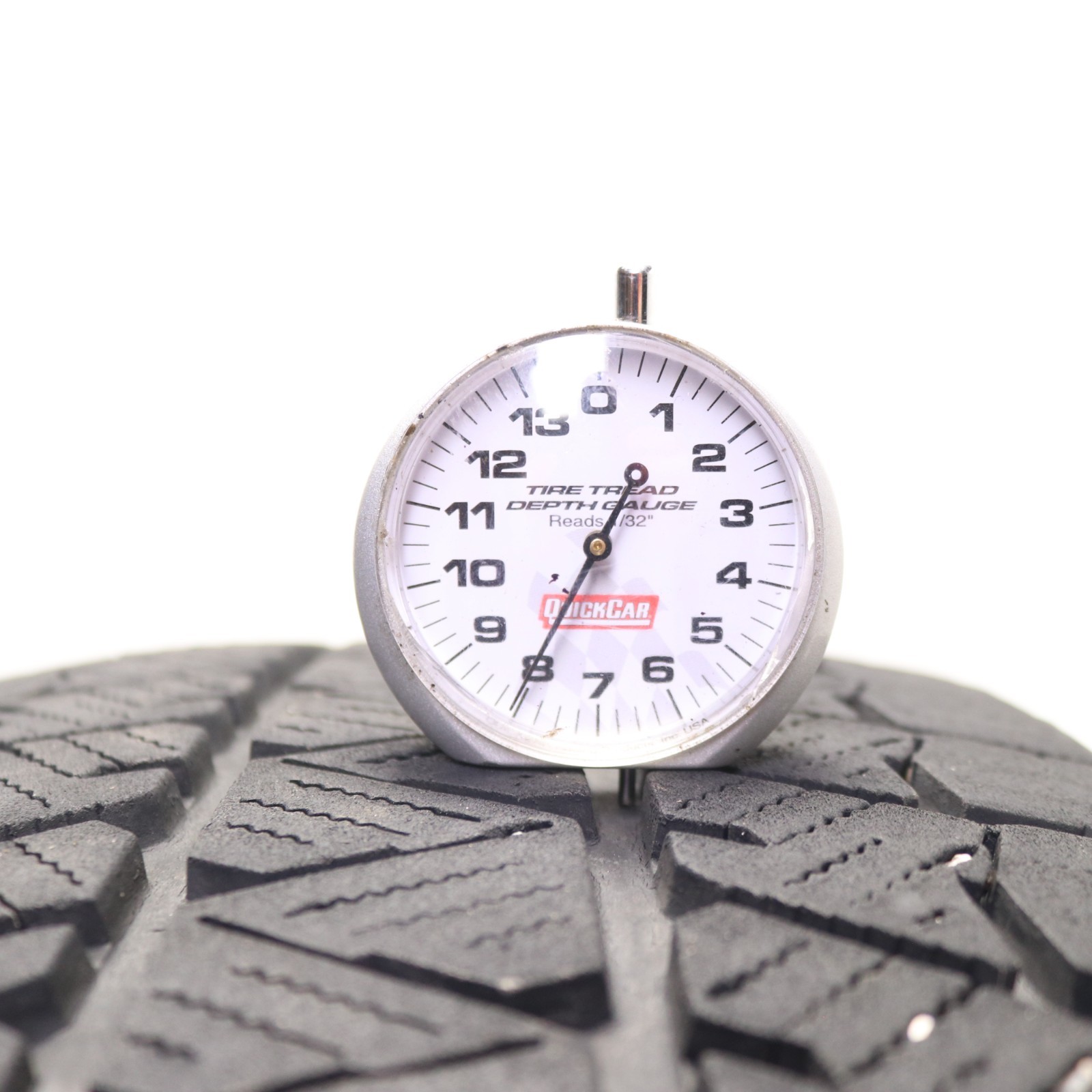 Used 215/65R17 Bridgestone Blizzak WS90 Studless – 99T – 8/32 No Repairs