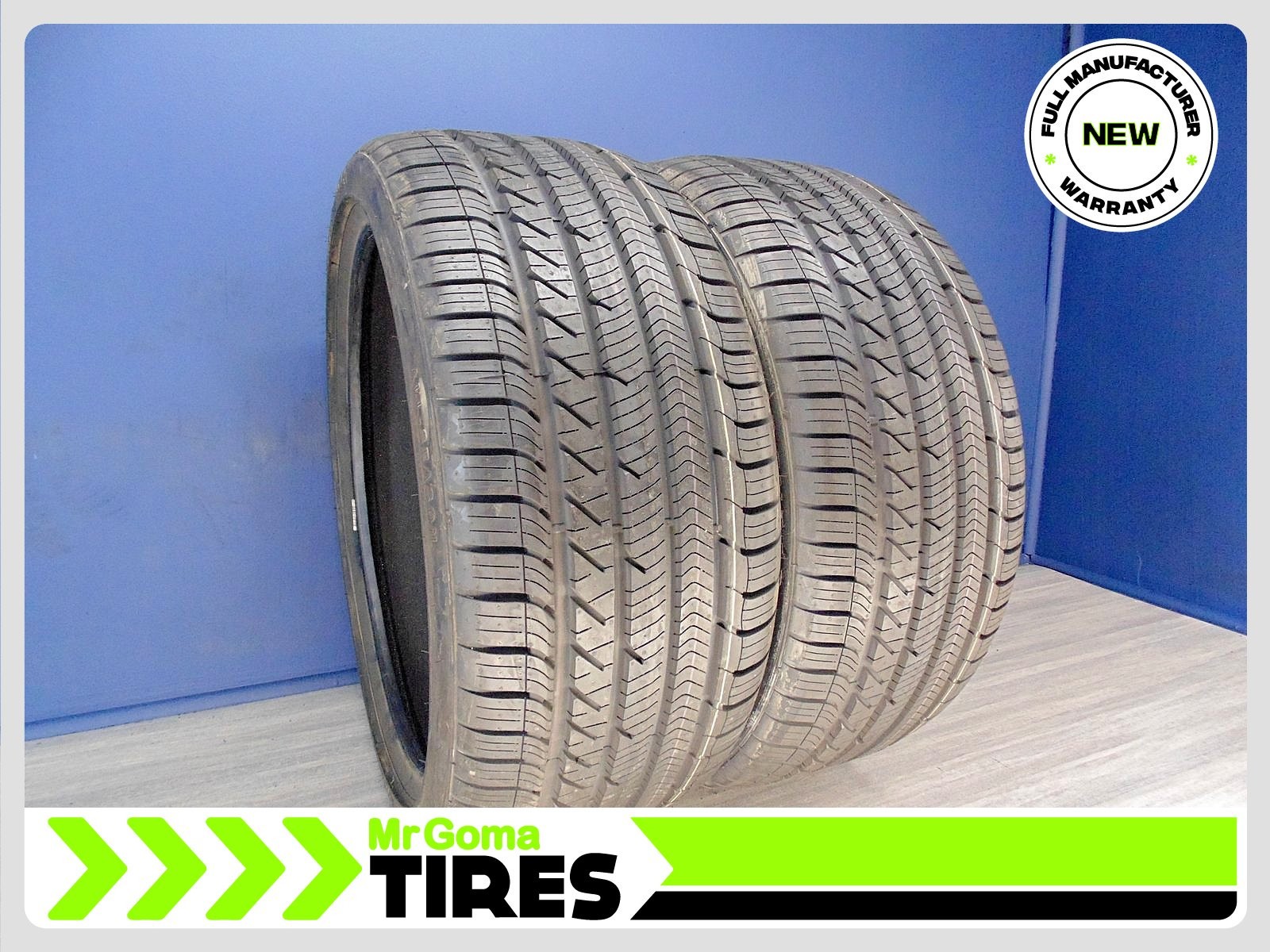 2 BRAND NEW 265/35R21 GOODYEAR EAGLE SPORT A/S AO XL TIRES AUDI 101H 2653521