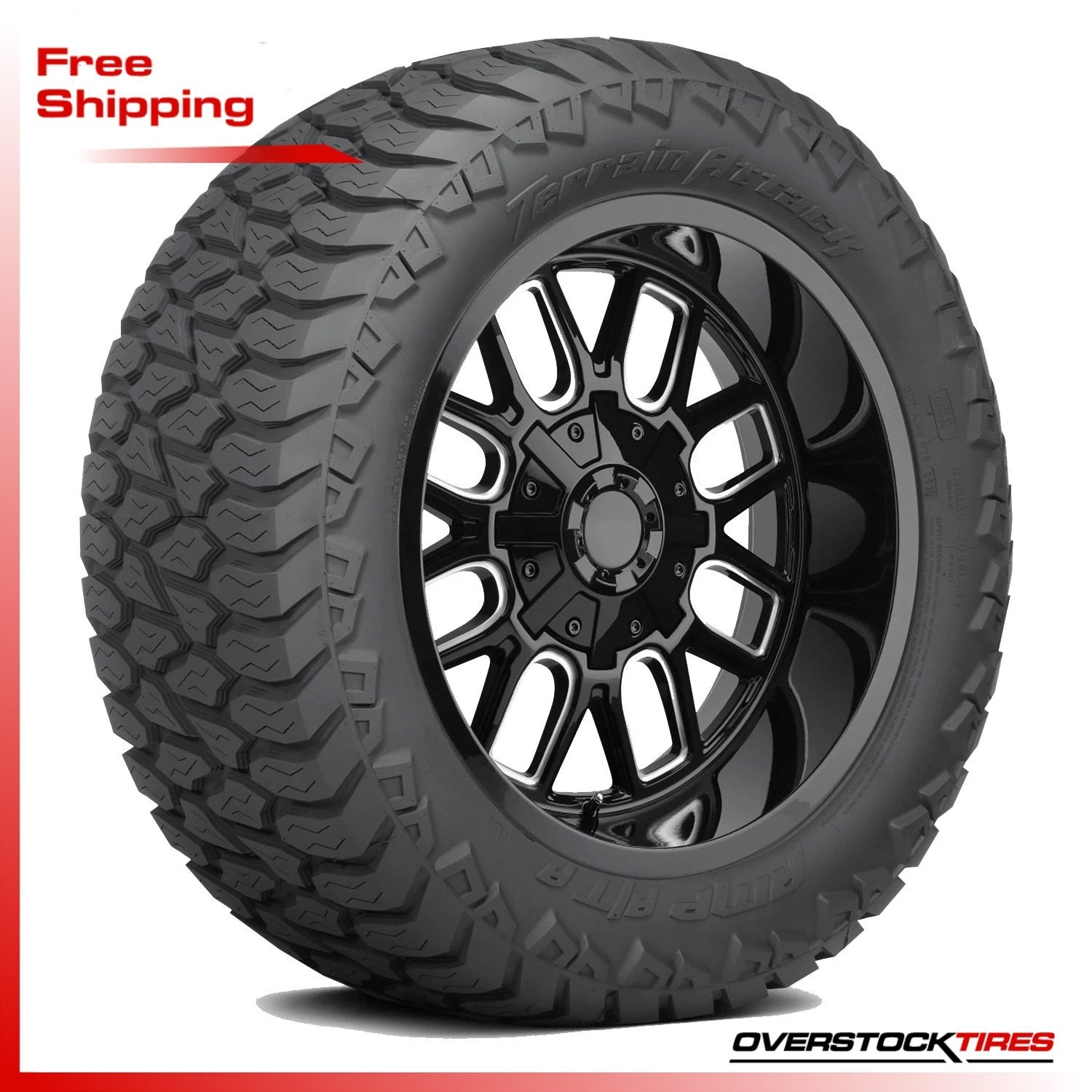 1 NEW LT305/60R18 Amp Terrain Attack At A 121/118R (DOT:2124) Tire LT305 60 R18